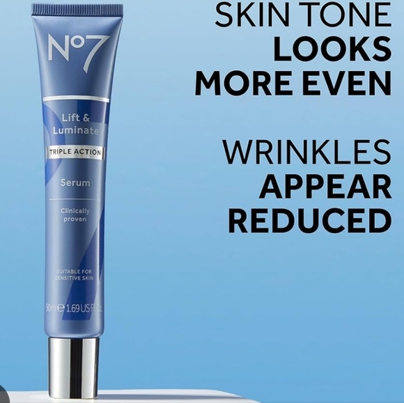 No7 Protect & Perfect Intense Advanced Serum Lift & Luminate Triple Action Serum - Picture 2 of 11